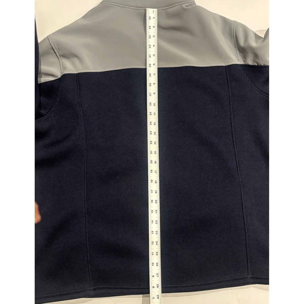 Swiss Tech Mens Full Zip Softshell Hybrid Jacket Navy Grey 2XL SM46604YB - Picture 11 of 14